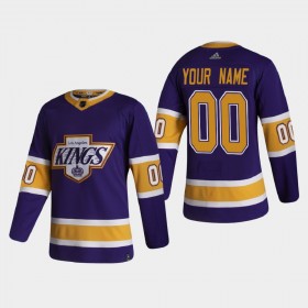 Los Angeles Kings Custom 2020-21 Reverse Retro Authentic Shirt - Mannen